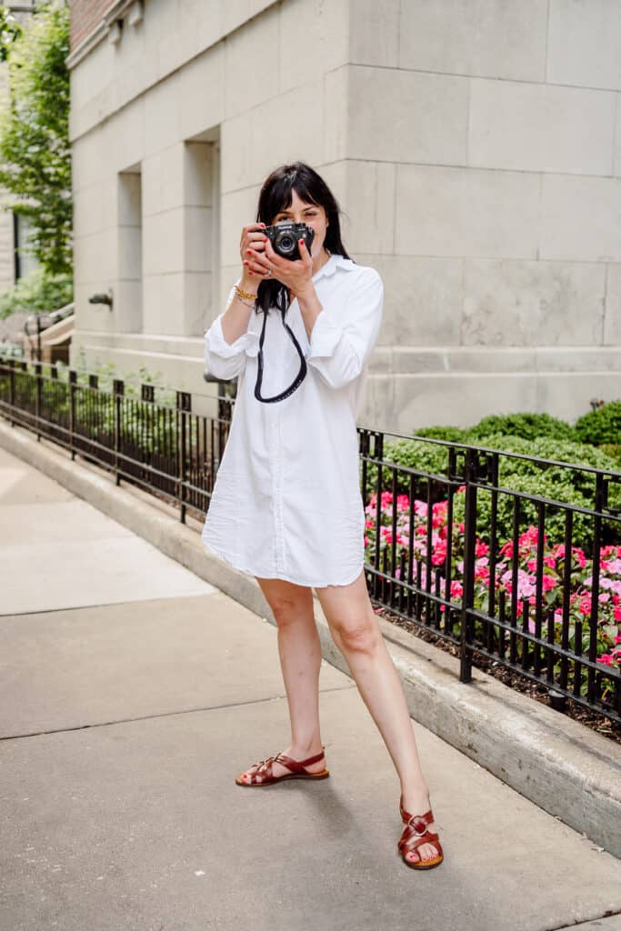 Mary short dress from Frank and Eileen