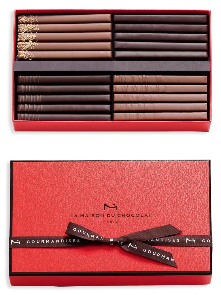 Maison du Chocolat Praline Twigs chocolate brand from France 