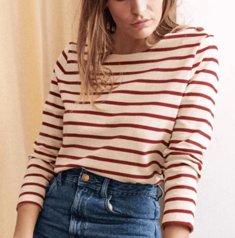 Marinère Sézane Red and White