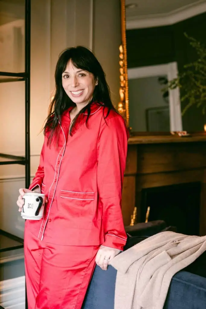 red pajamas from Lake on sale now 25% off 