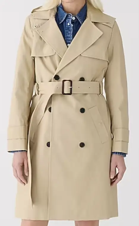 best trench coat for Paris 