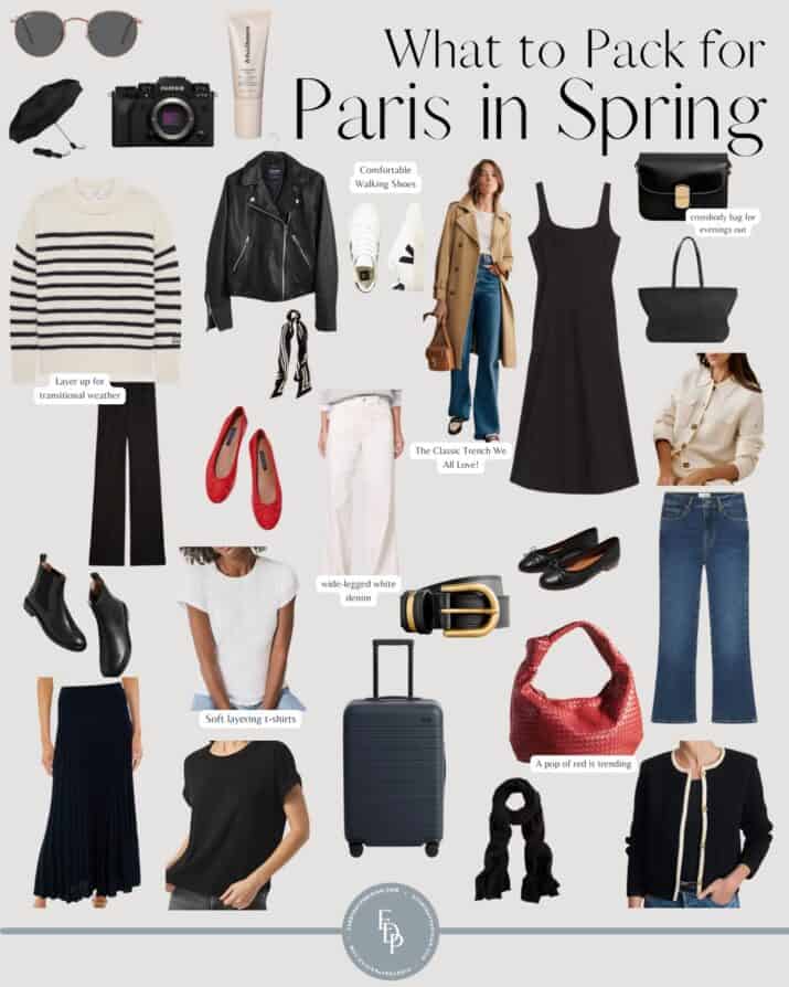 What to pack for Paris in the spring