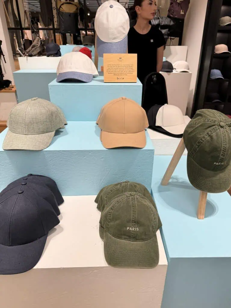 baseball hats Paris trends spring