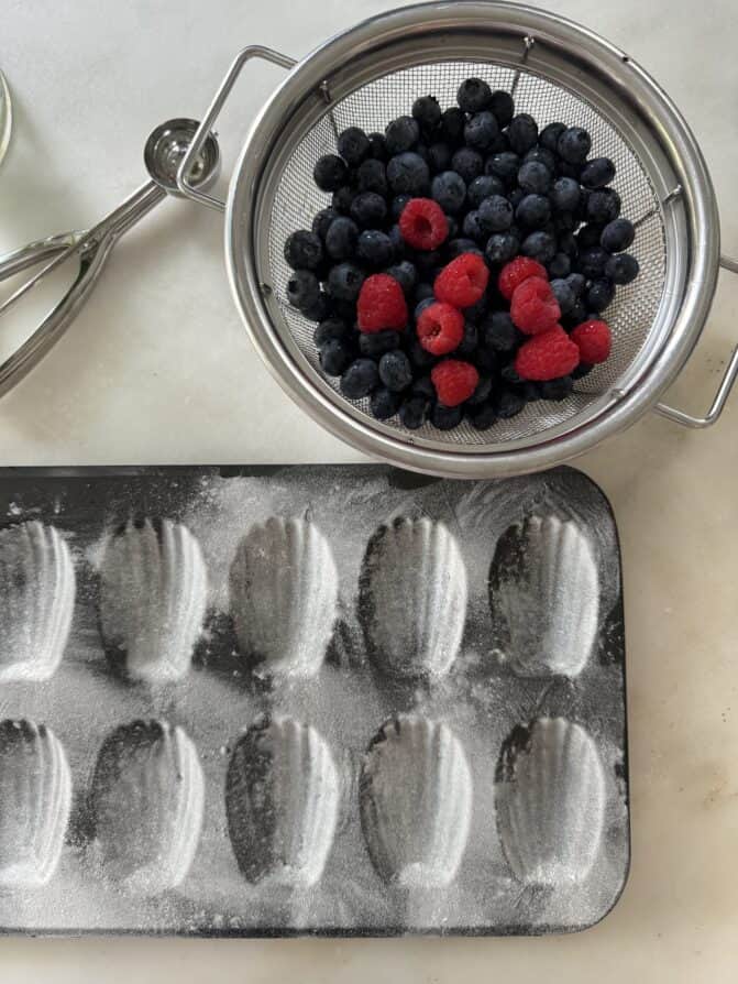 French Madeleine recipe 