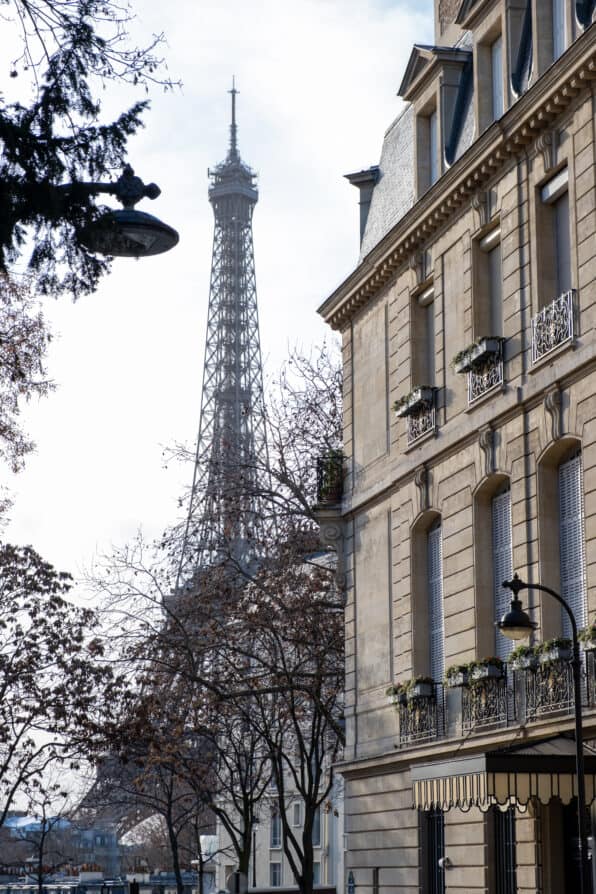 Paris Eiffel Tower market 