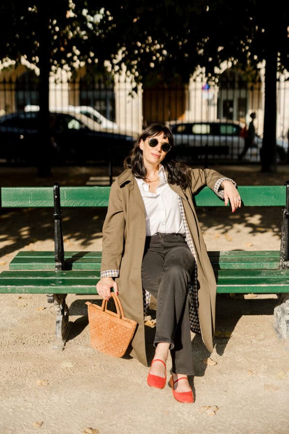 Clyde oversized trench what to buy in Paris 
