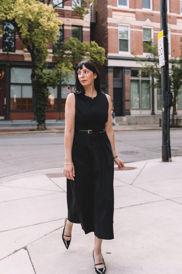 J.Crew black dress