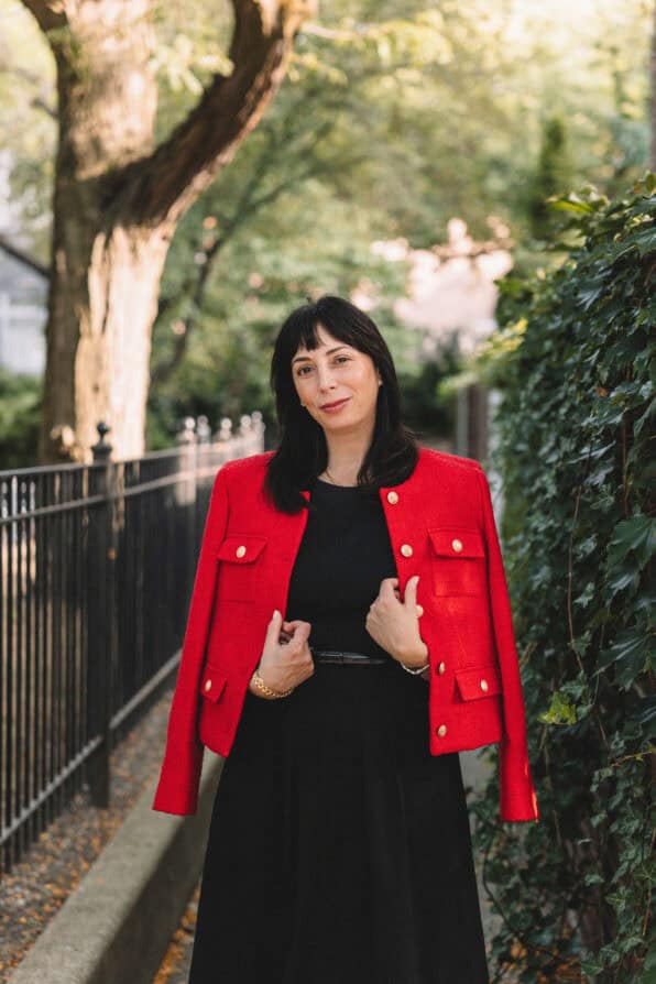 red coat jcrew