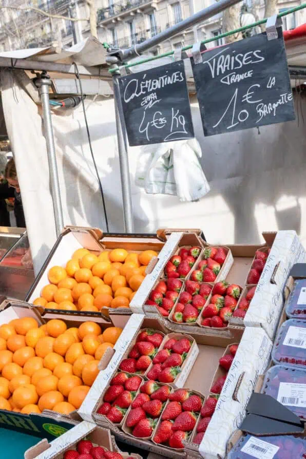 Paris strawberries My Paris Agenda 