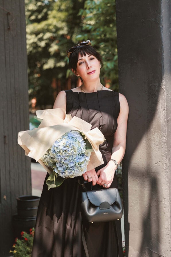 Black dress Merlette NYC 