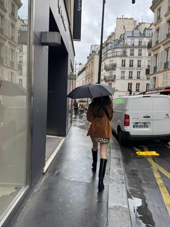 Riding boots Paris trend fall 2025