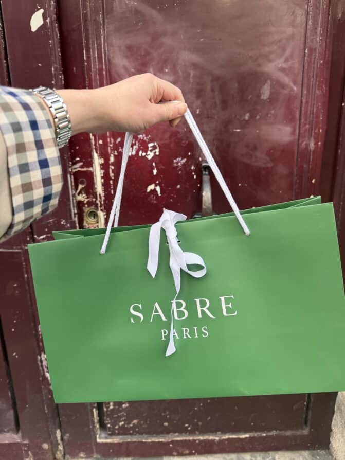 sabre bag Paris 