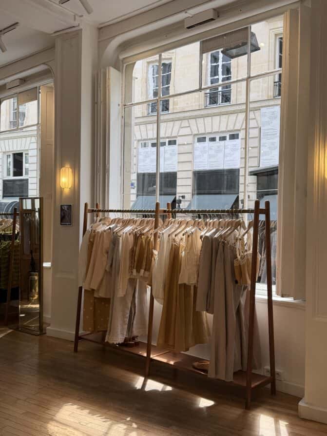 where to shop Sézane in Paris