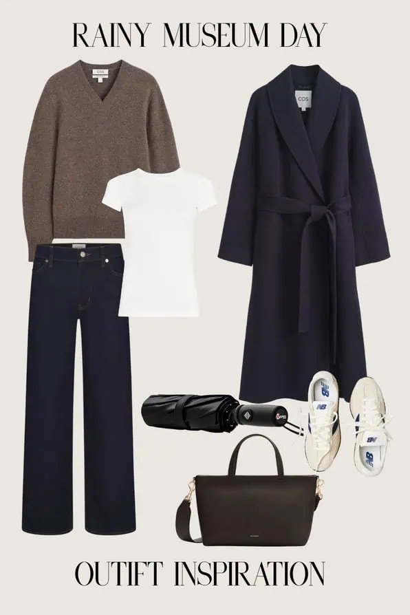 rainy day paris outfit inspiration