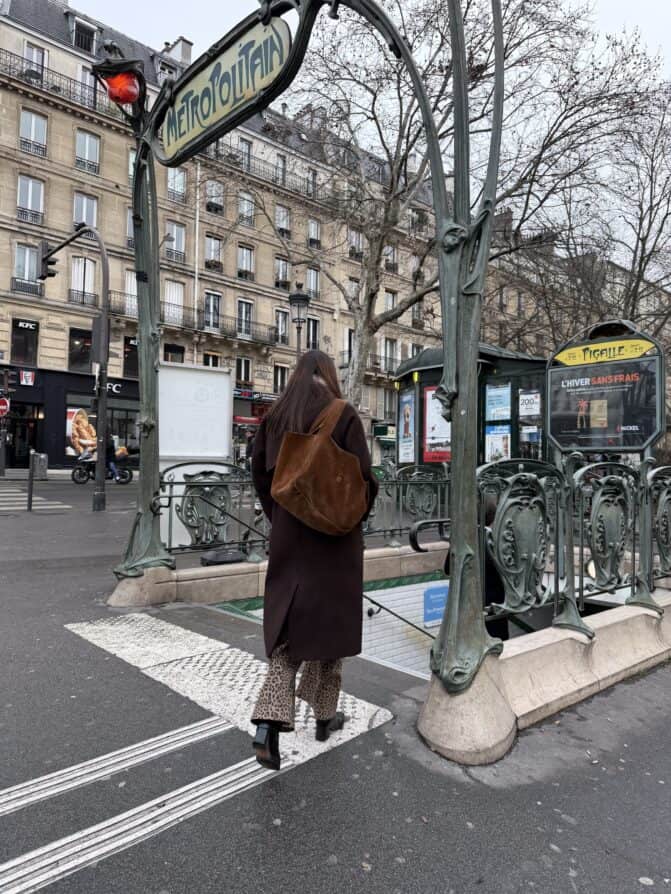chocolate brown and leopard Paris 