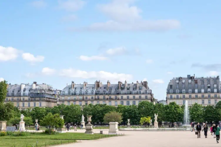 Paris in the summer