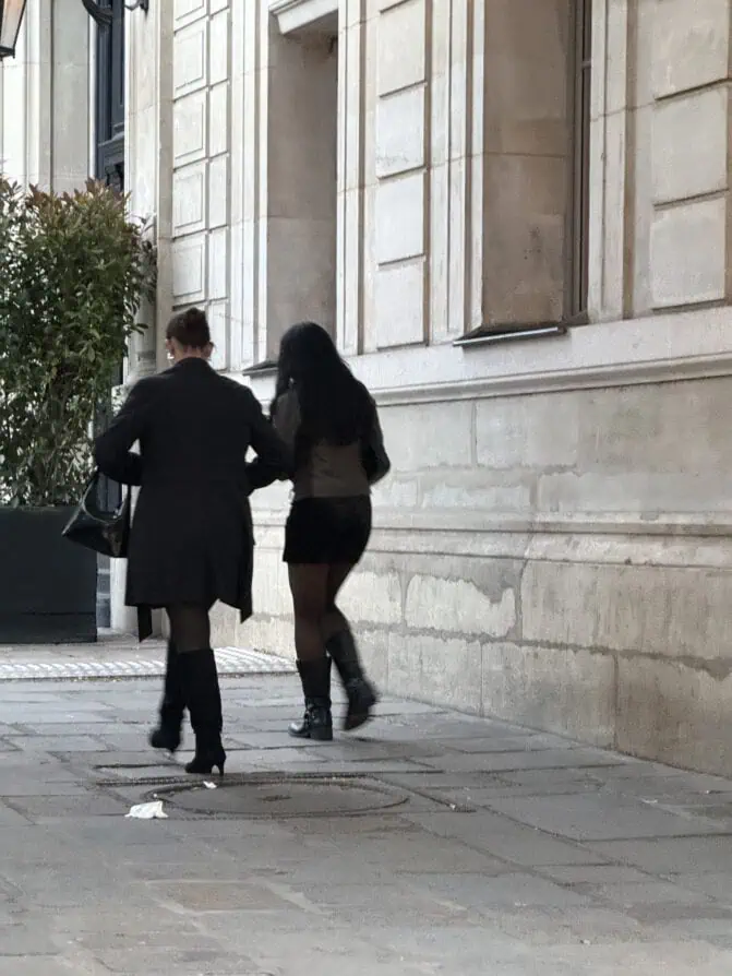 boots and tights Paris spring trends 2026