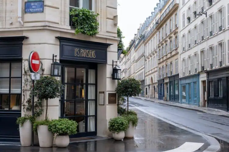 where to stay in Paris Left Bank Pavillon Faubourg Saint Germain