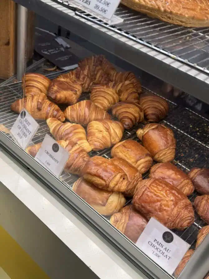 best croissant in Paris la Maison d'Isabelle