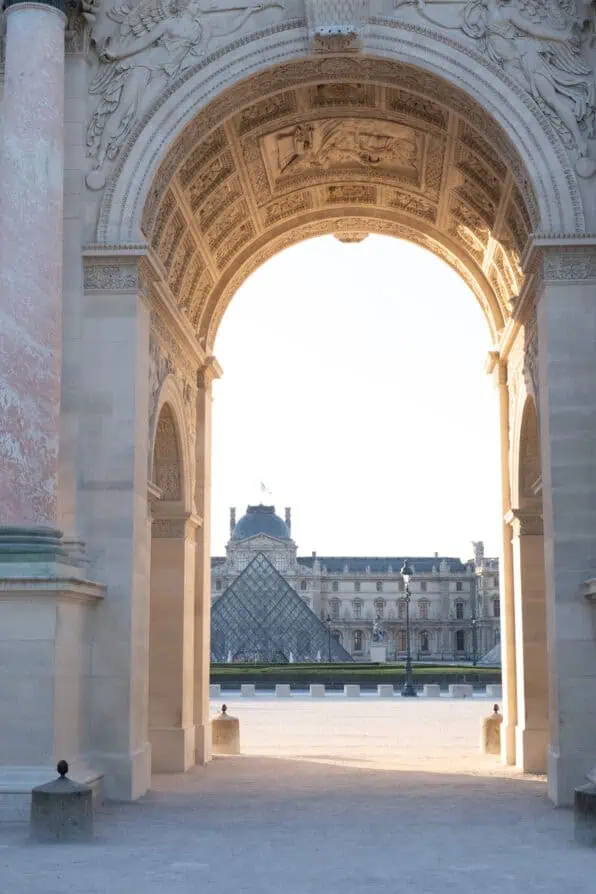 morning at the Louvre