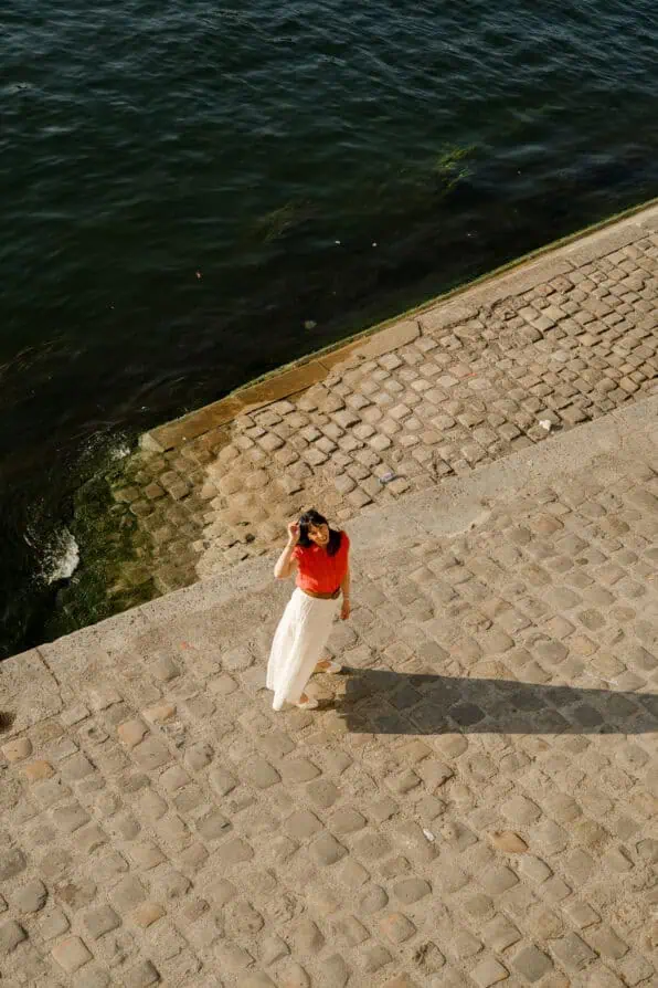 Solo Photo Shoot in the Trocadero Eiffel Tower in Paris