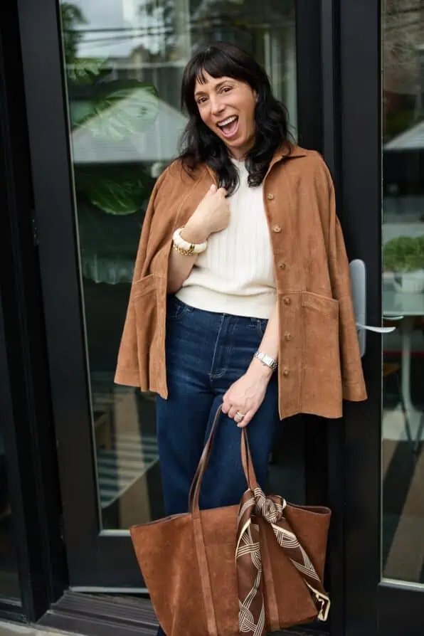 Sézane new fall collection 2026 will jacket and Gabin bag