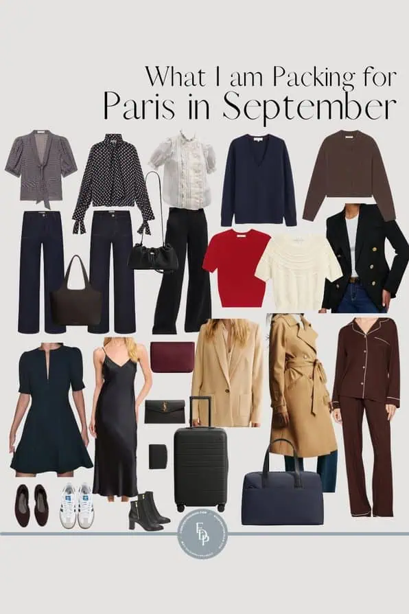 What I am packing for Paris in September 2026