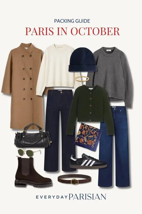 Paris Packing Guide what to pack in October
