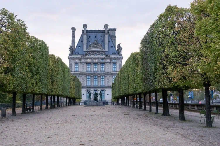 Paris in October Tuileries