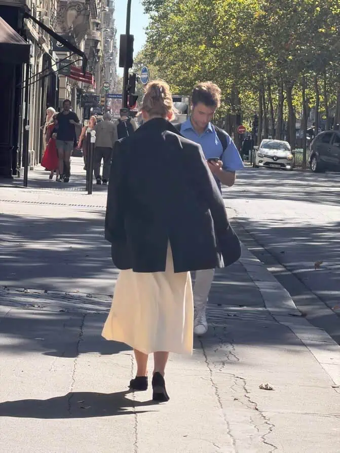 cream and black Paris trends