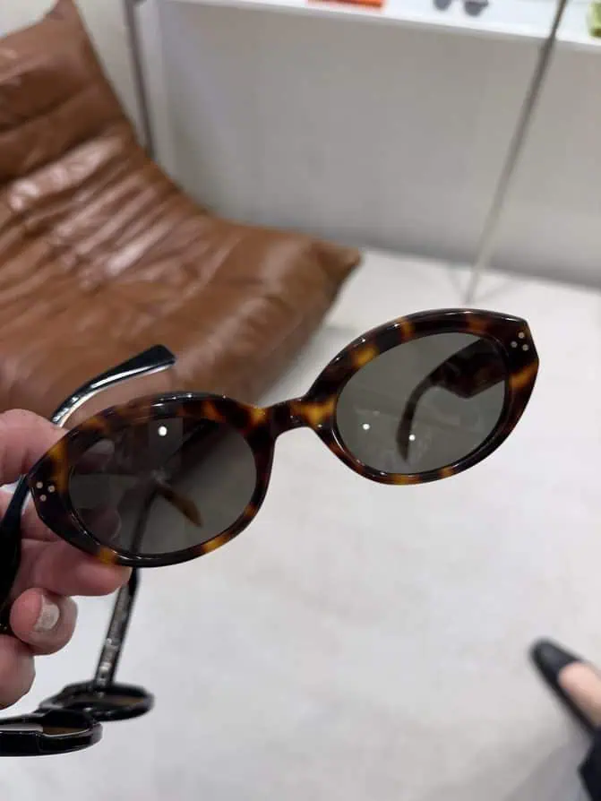 Paris fall sunglass trends oval