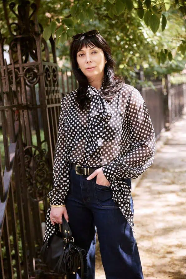 Frame Polka Dot Blouse