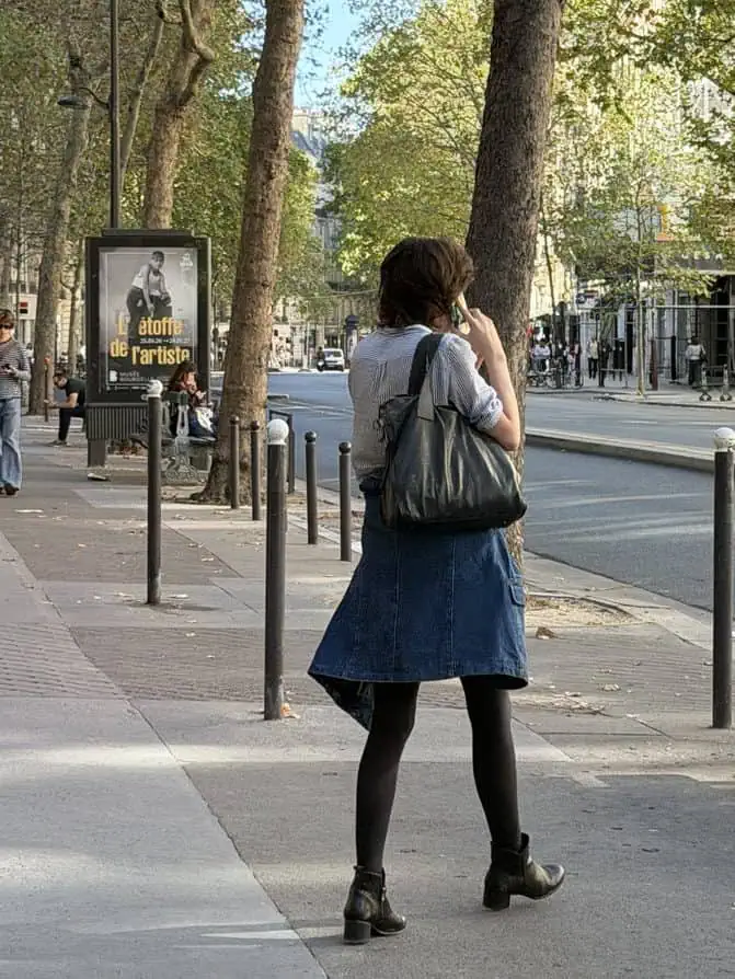 tights and stripes Paris