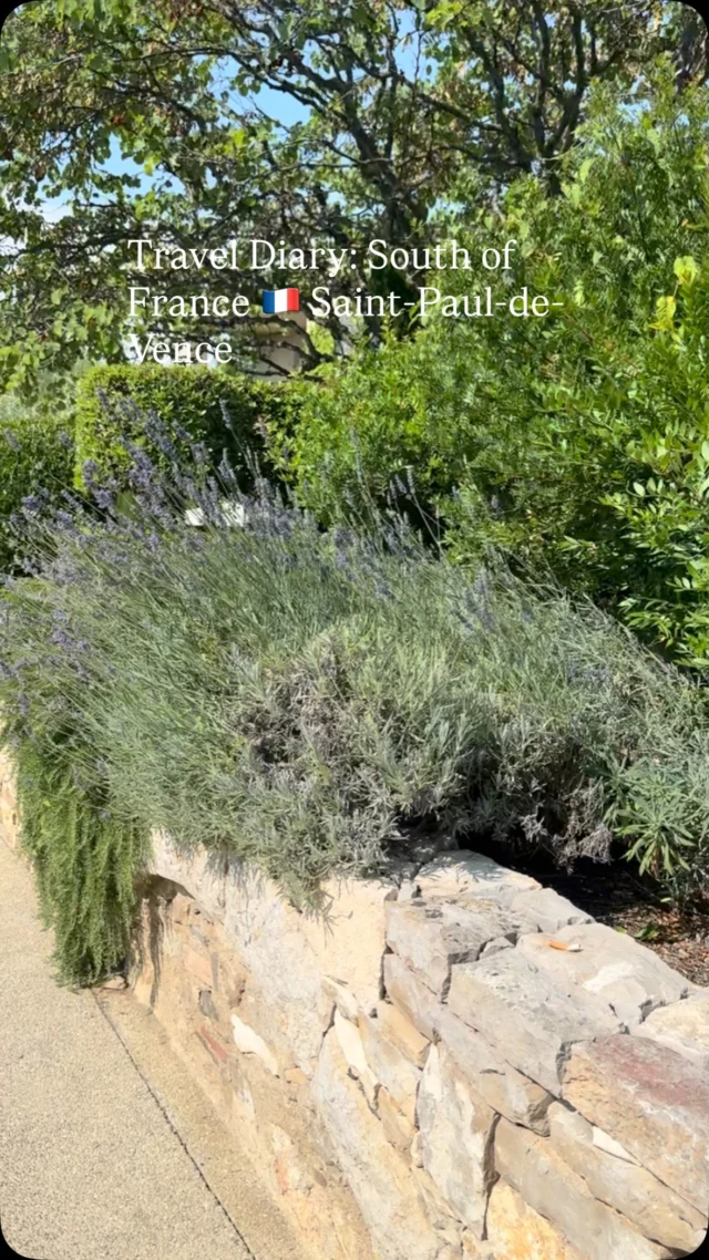 My adventure in the South of France 🇫🇷 started just a short trip from Nice in Saint-Paul-de-Vence. Our hotel was a dream with fresh madeleines, the smell of lavender, and a pool to cool off from the summer ☀️ heat wave. 

Comment LINK and I will send you the travel itinerary and where we stayed. ❤️

#traveldiary #southoffrance🇫🇷 #saintpauldevence #everydayparisian