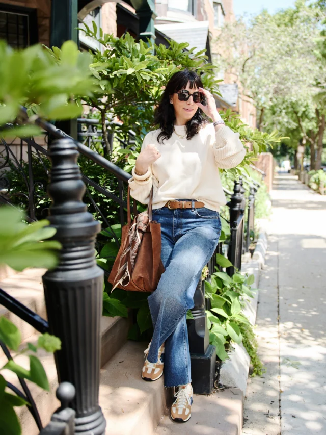 Sunday Links I Love ❤️ are up on the blog. 
Lily Collins says goodbye to Emily in Paris
The princess approved trend for fall
How to wear a cardigan with everything this season
Nail color trends for fall 2026 and more! 

@sezane New Balance sneakers are back. Wearing a size 7. (Normally an 8.5) Sizes will go quickly!! 

Plus, the countdown to Paris is on. Comment LINK and I will send you all the details. Xo 

Photos @yuliasribna