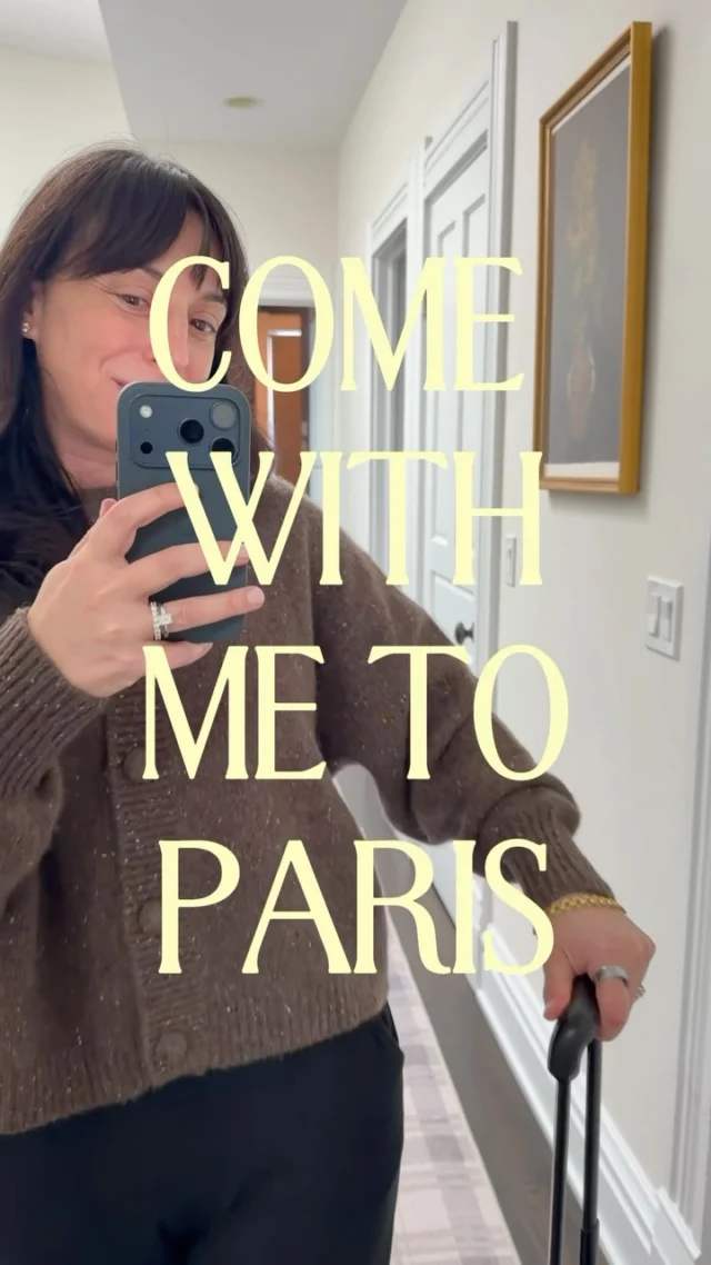 Come with me to Paris on an exciting adventure with the team of @crateandbarrel and @staub_usa 

While I have been to Paris too many times to count, there is always room for something new! ❤️

Comment PACK and I will send you everything I packed for Paris this fall.
